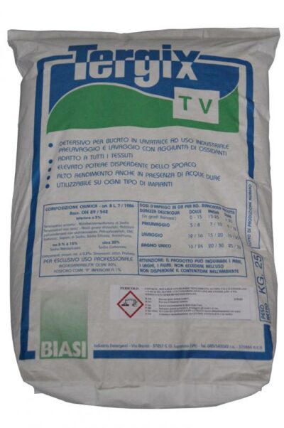 Detersivo in polvere per biancheria da sala